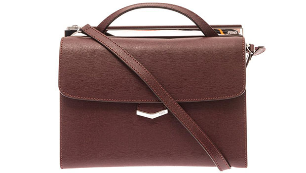 Fendi demi jour burgundy
