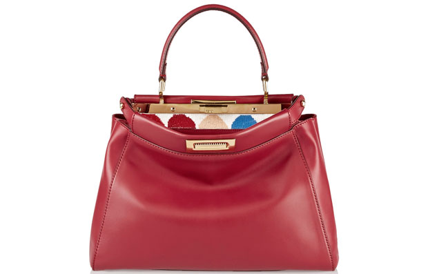 Fendi peekaboo red medim