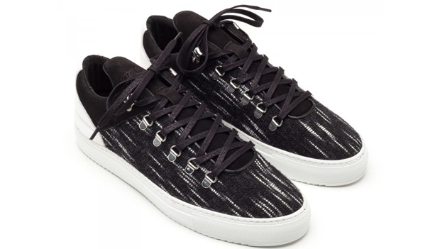 Filling Pieces sneakers mountain cut black mist