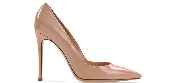Gianvito Rossi paten nude pumps