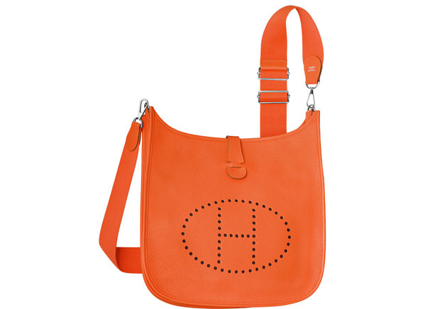 Hermès Evelyne III orange bag