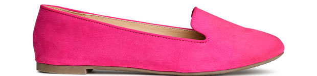 H&M loafers roze
