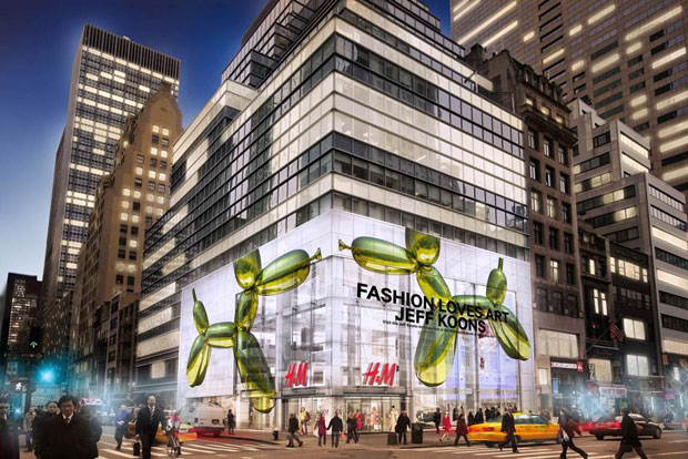 H&M x Jeff Koons Balloon dog