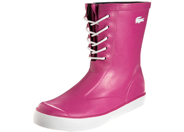 Lacoste roze regenlaarzen