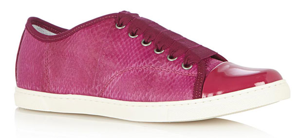 Lanvin snake sneakers