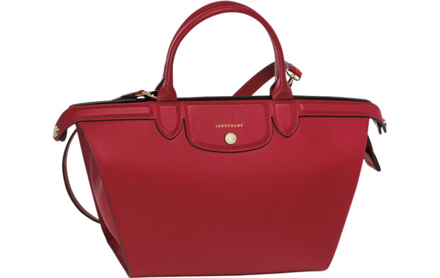 Longchamp Le Pliage Héritage red