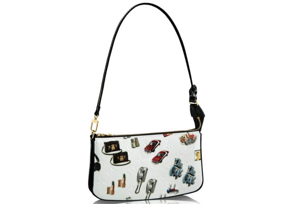 Louis Vuitton tassen retro print Pochette