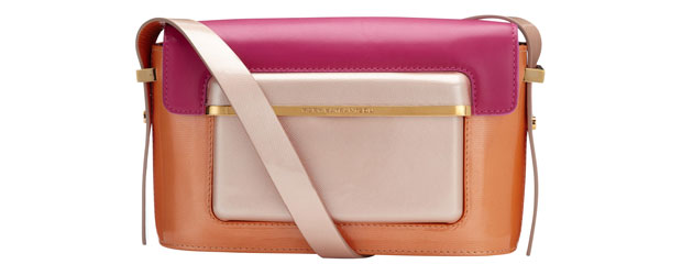 Mary Katrantzou MVK bag resort blue orange