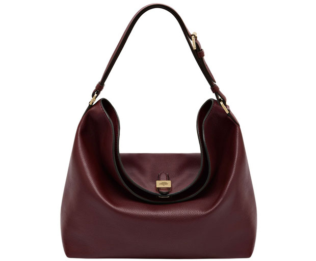 Mulberry Tessie hobo oxblood