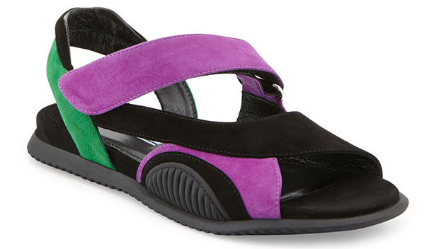 Prada teva sport sandals green pink black
