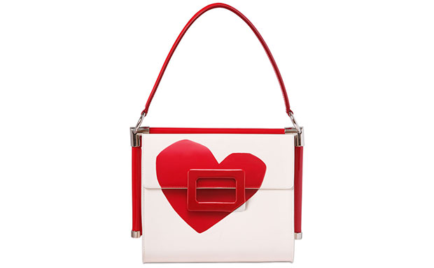 Roger Vivier small miss vive heart bag