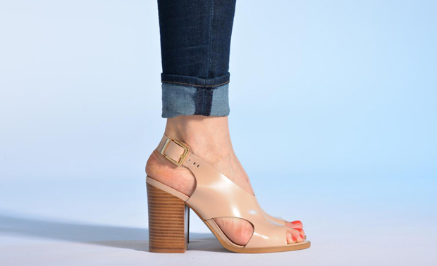 Sarenza sandalen guimauve