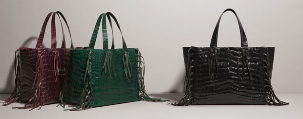 Valentino croc C Rockee tote
