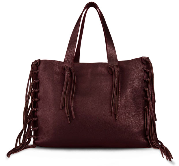 Valentino C Rockee tote burgundy