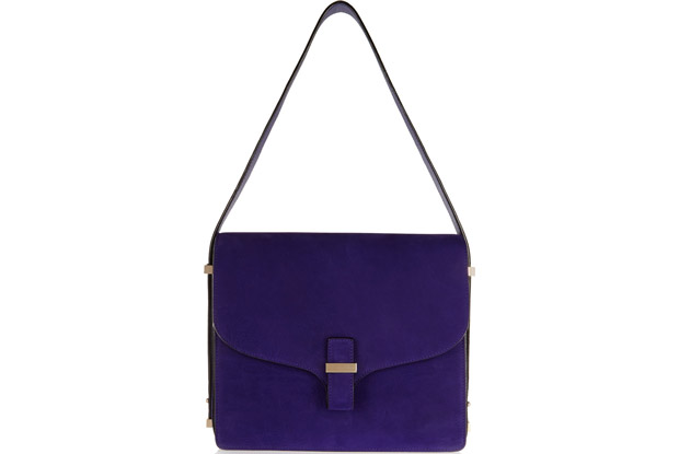 Victoria Beckham Harper navy suede