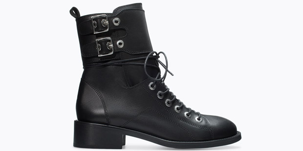 Zara combat boots