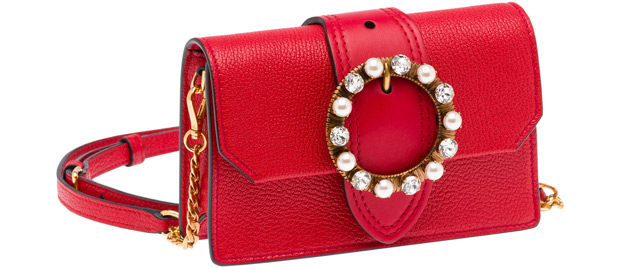 miu-miu-belt-bag-red-pearls-strass - The Bag Hoarder