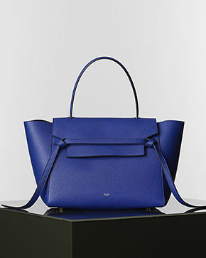 celine-belt-bag-blue-winter-2014 - The Bag Hoarder